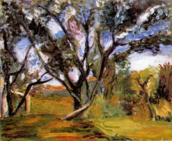 Henri Emile Benoit Matisse : the olive tree